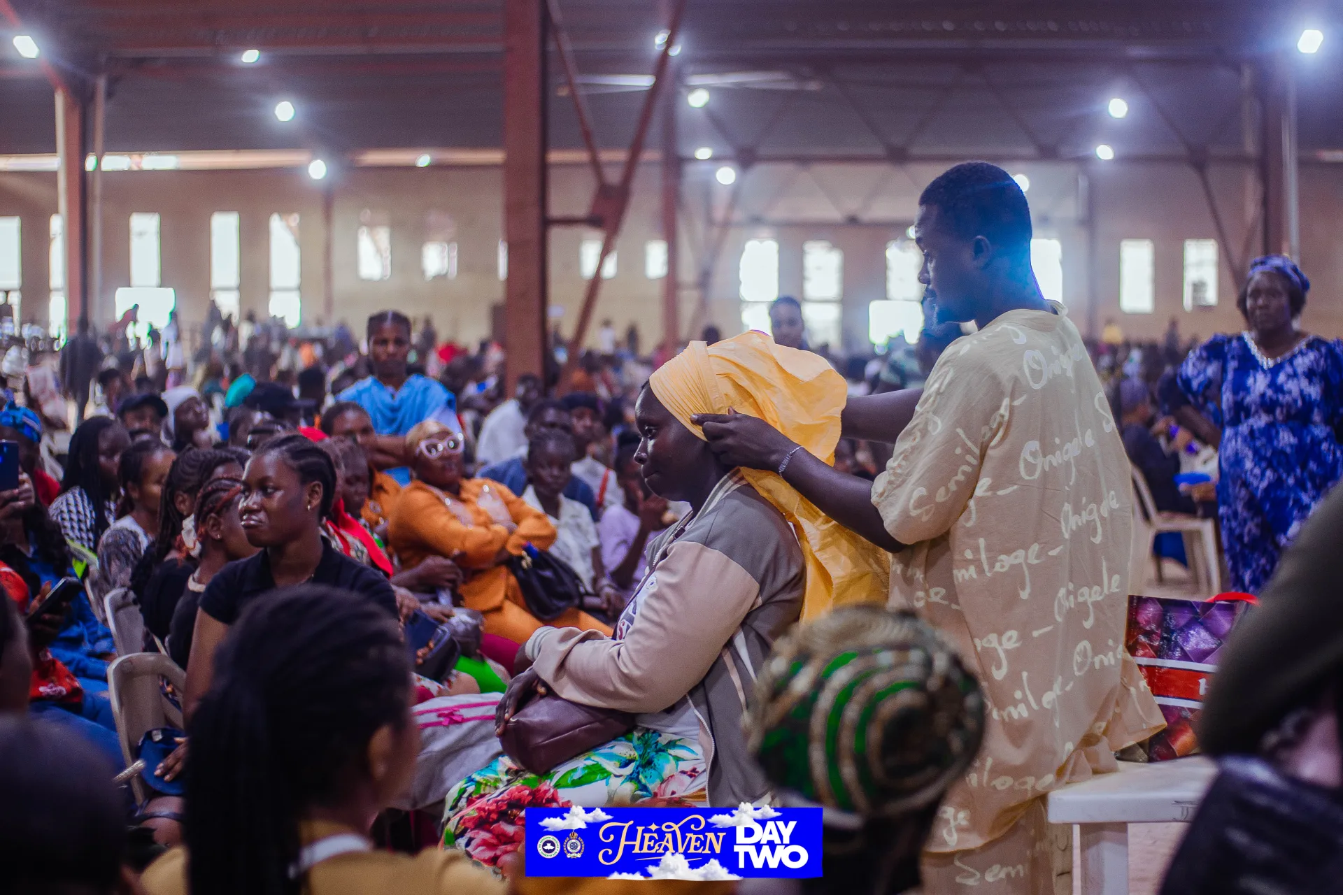 Gele tying masterclass at IYC 2026