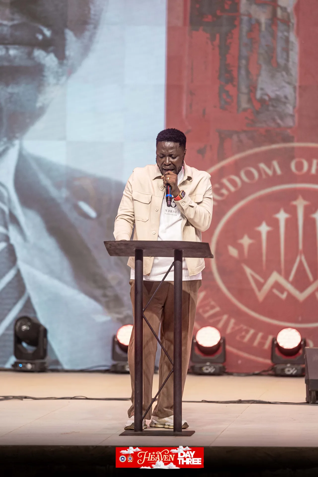 Pastor Phillip Olubakin during the Day Three relationship session