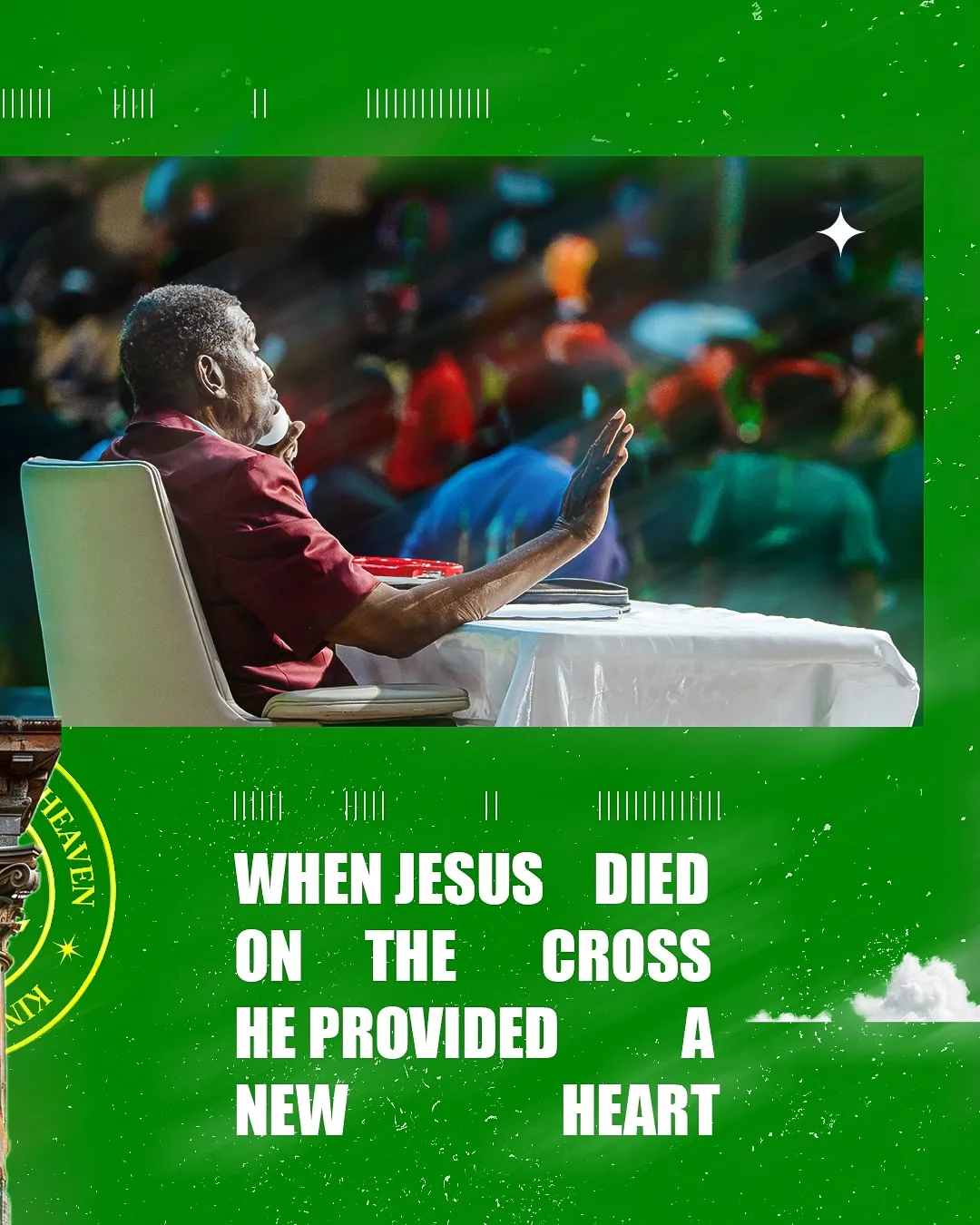Pastor E.A. Adeboye teaching on salvation, sanctification and the new heart