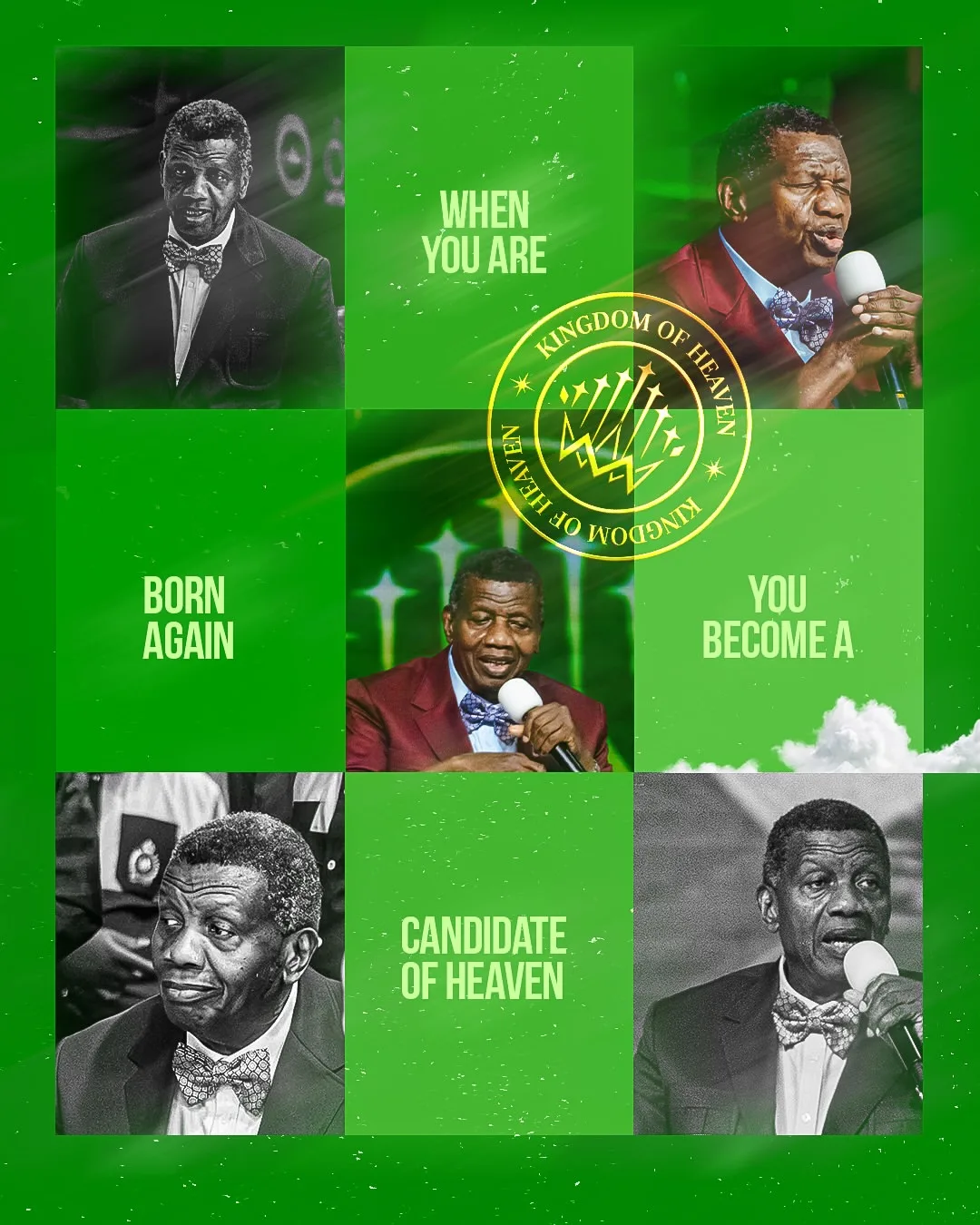 Pastor E.A. Adeboye teaching on salvation, sanctification and the new heart