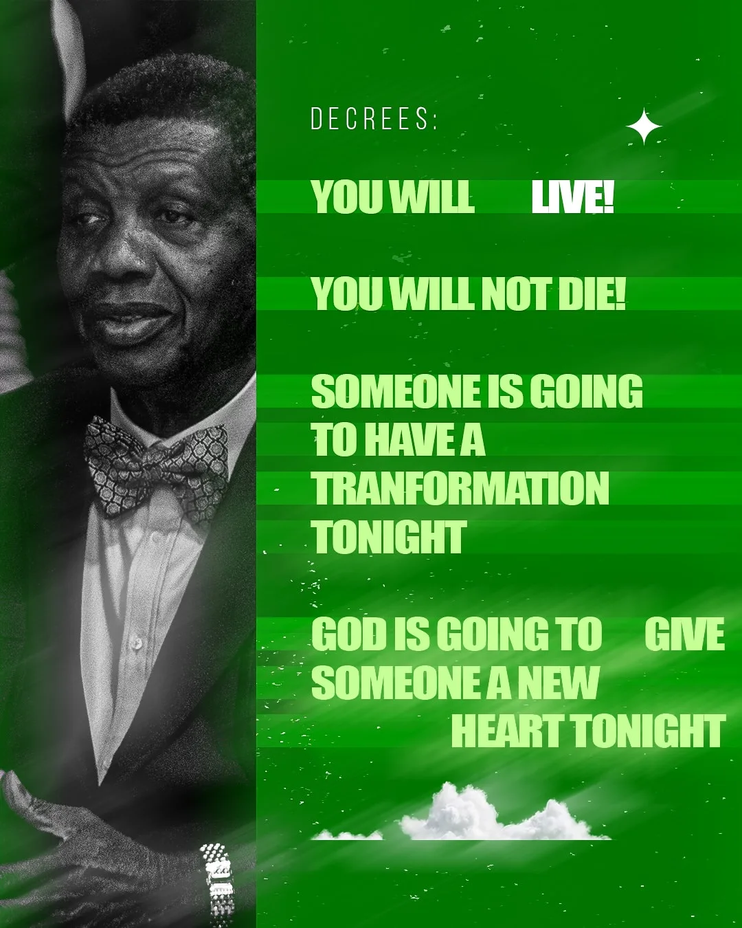 Pastor E.A. Adeboye teaching on salvation, sanctification and the new heart