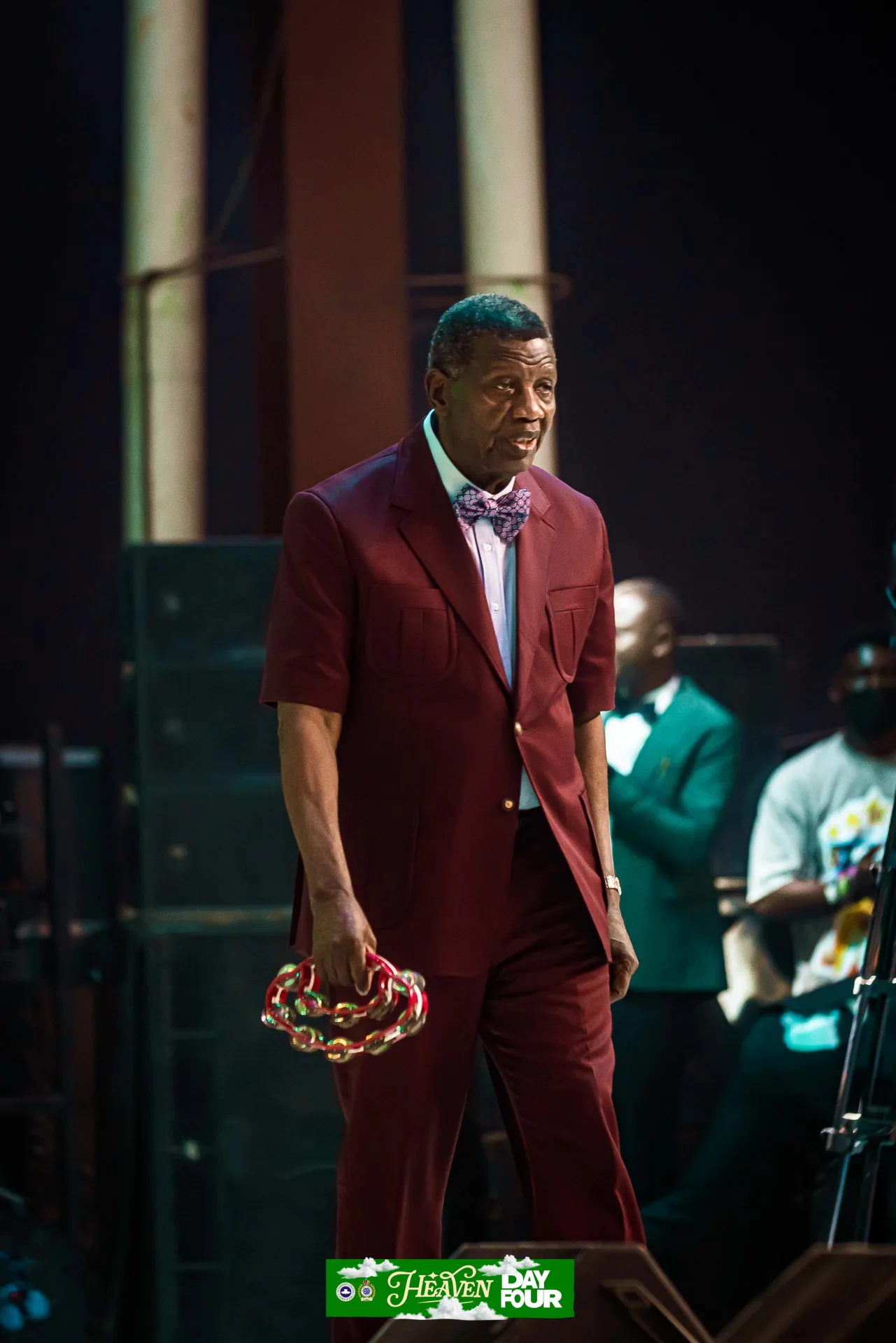 Pastor E.A. Adeboye addressing the youth convention
