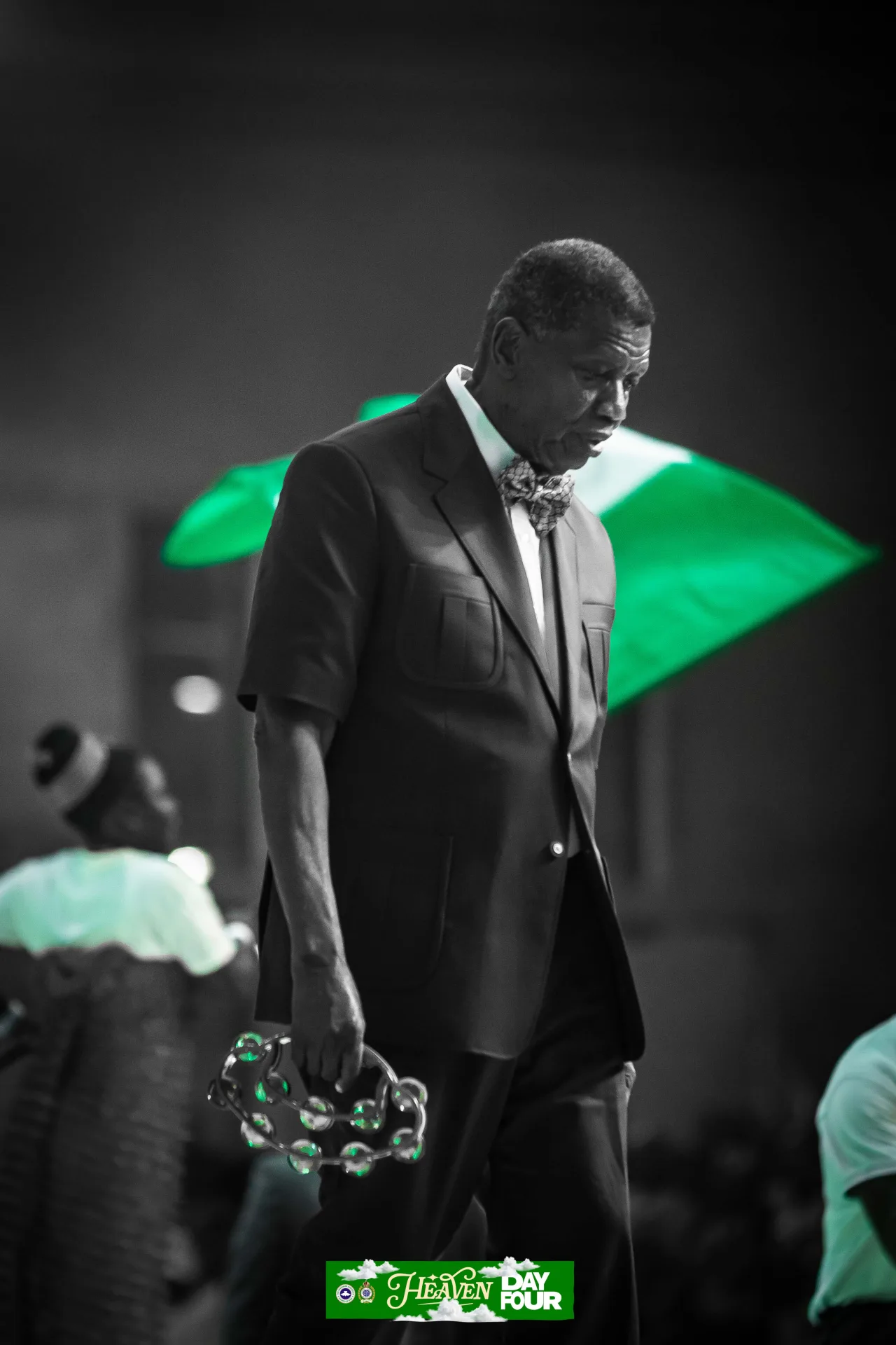 Pastor E.A. Adeboye during the Day Four message