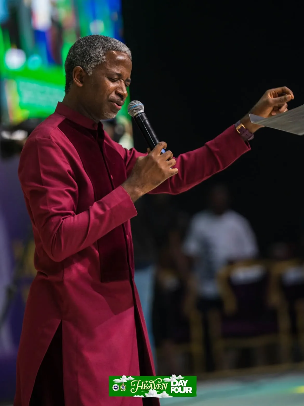 Pastor Kola Oyeneyin ministering at IYC 2026