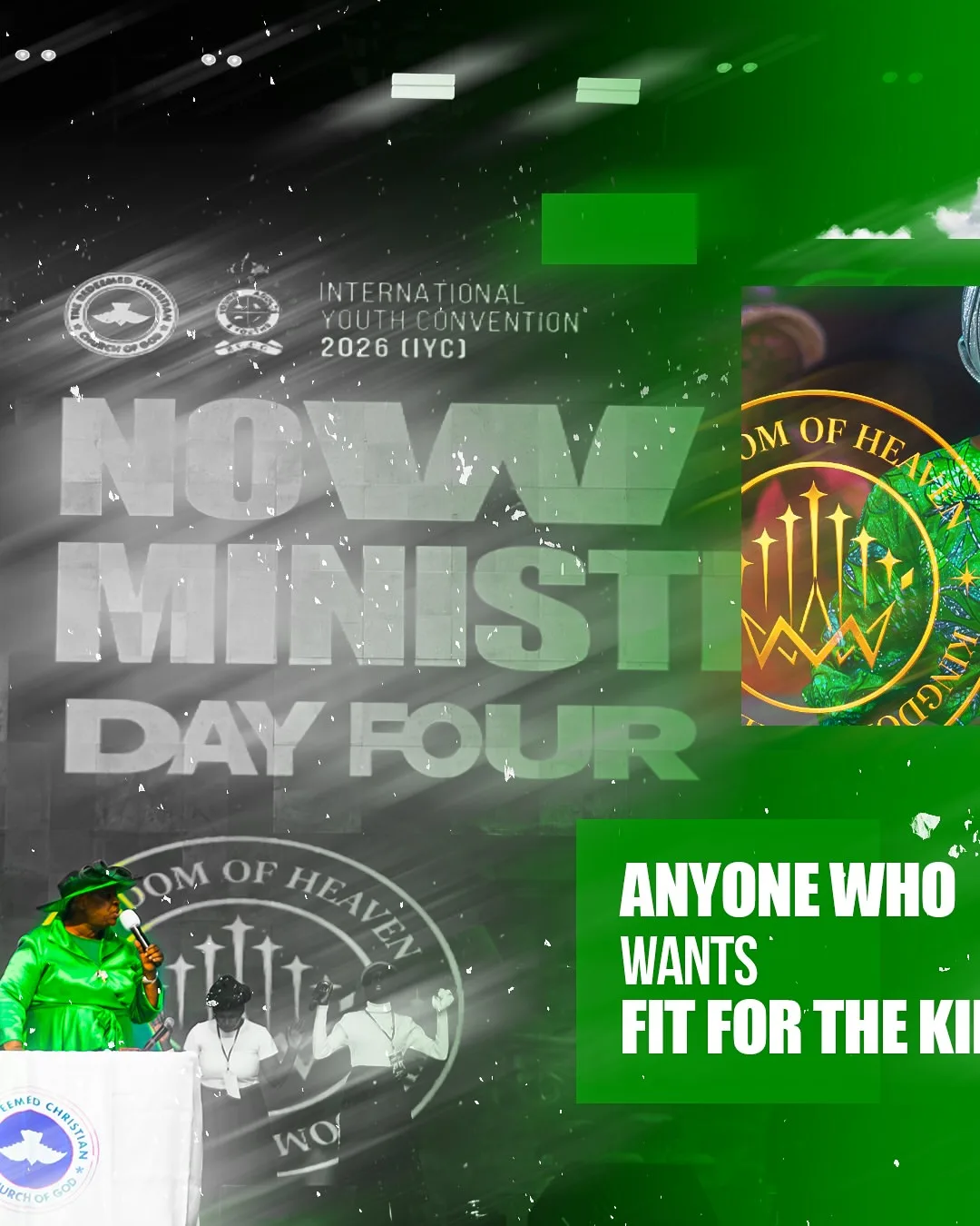 Pastor Mrs Folu Adeboye teaching that Heaven is the believer’s ultimate goal