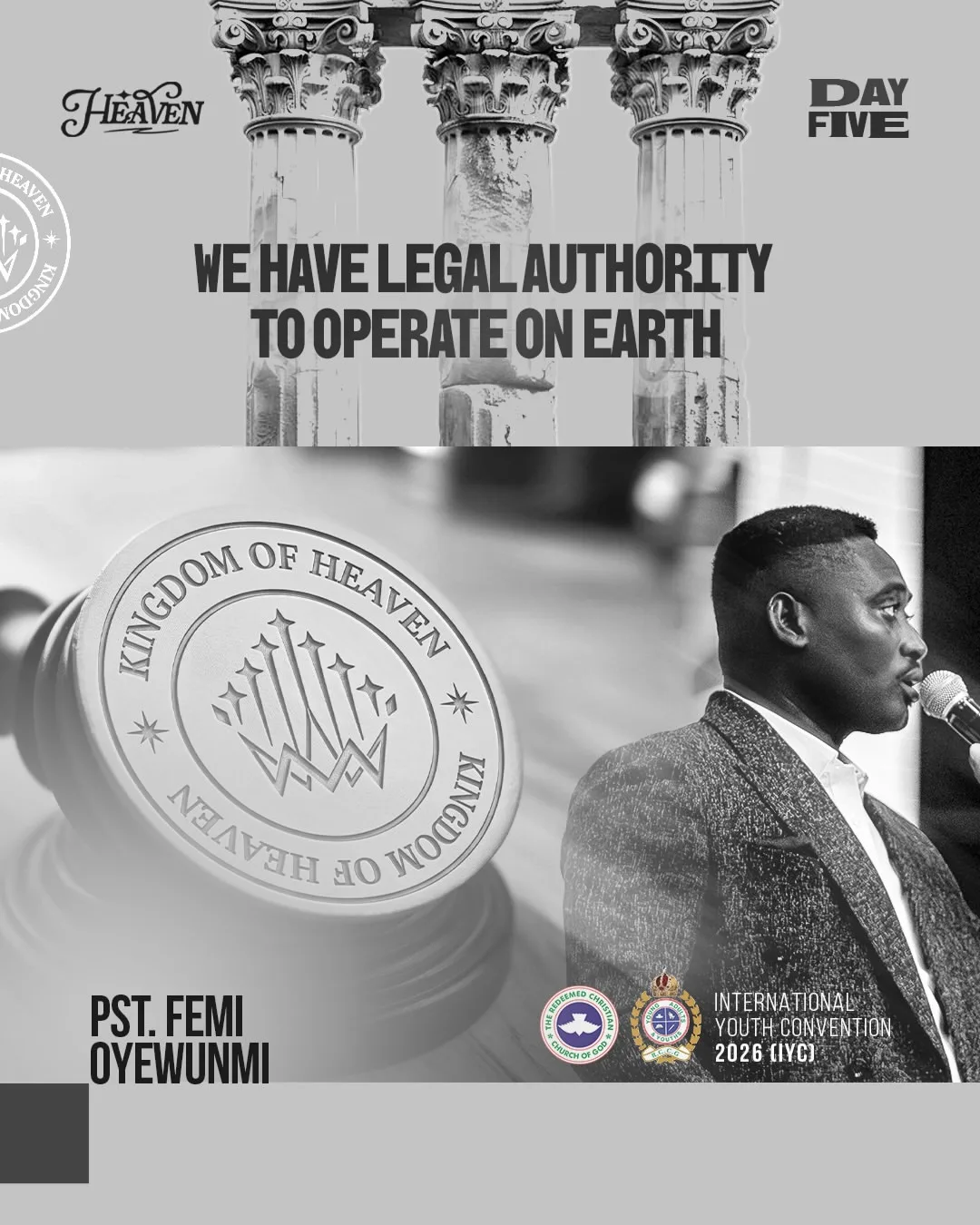Pastor Femi Oyewunmi teaching on earthly assignment and heavenly citizenship